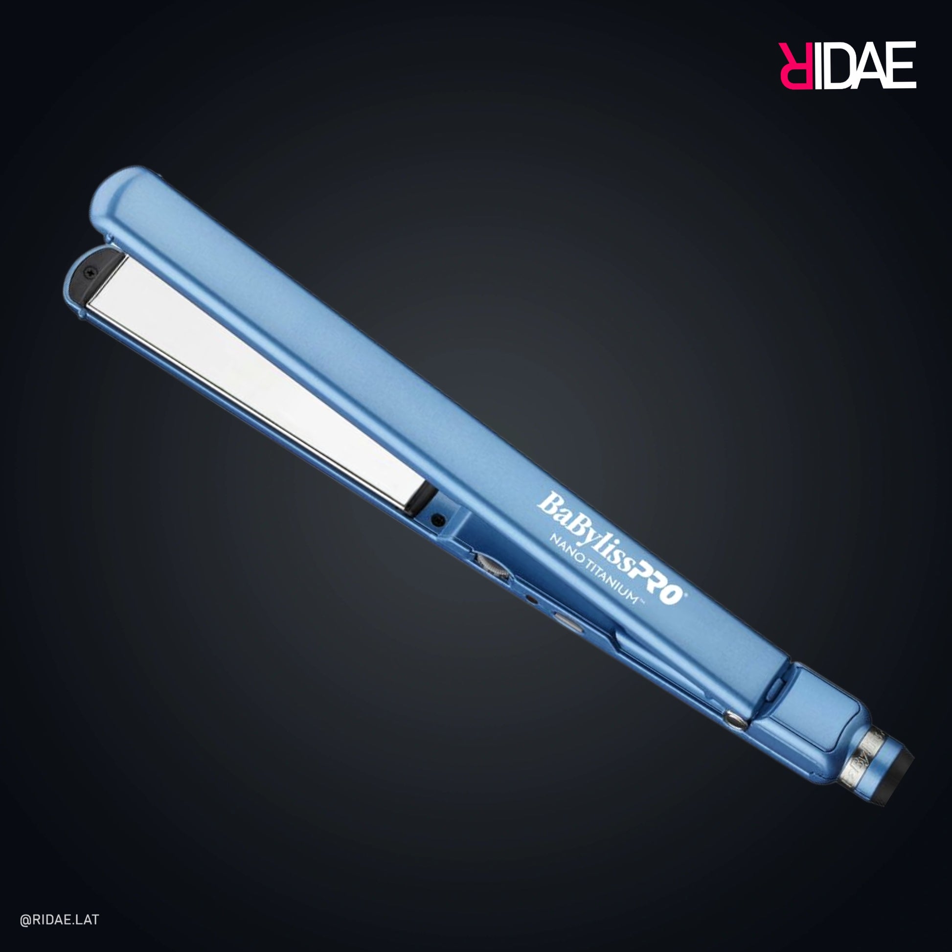 Plancha BaBylissPRO Nano Titanium 1 pulgada ultra delgada