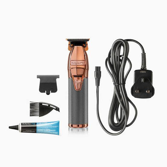 Barberology Trimmer Skeleton Rosegold