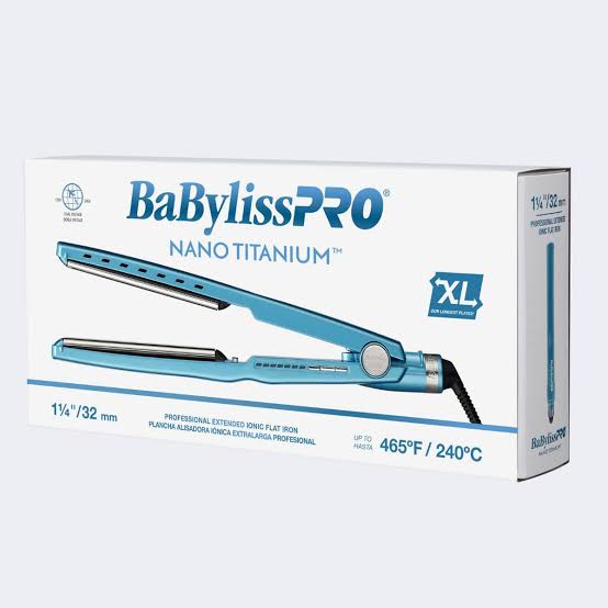 BabylissPRO Plancha Nano Titanium  1 1/4" XL